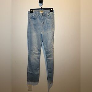 L'AGENCE Light Wash Skinny Jeans